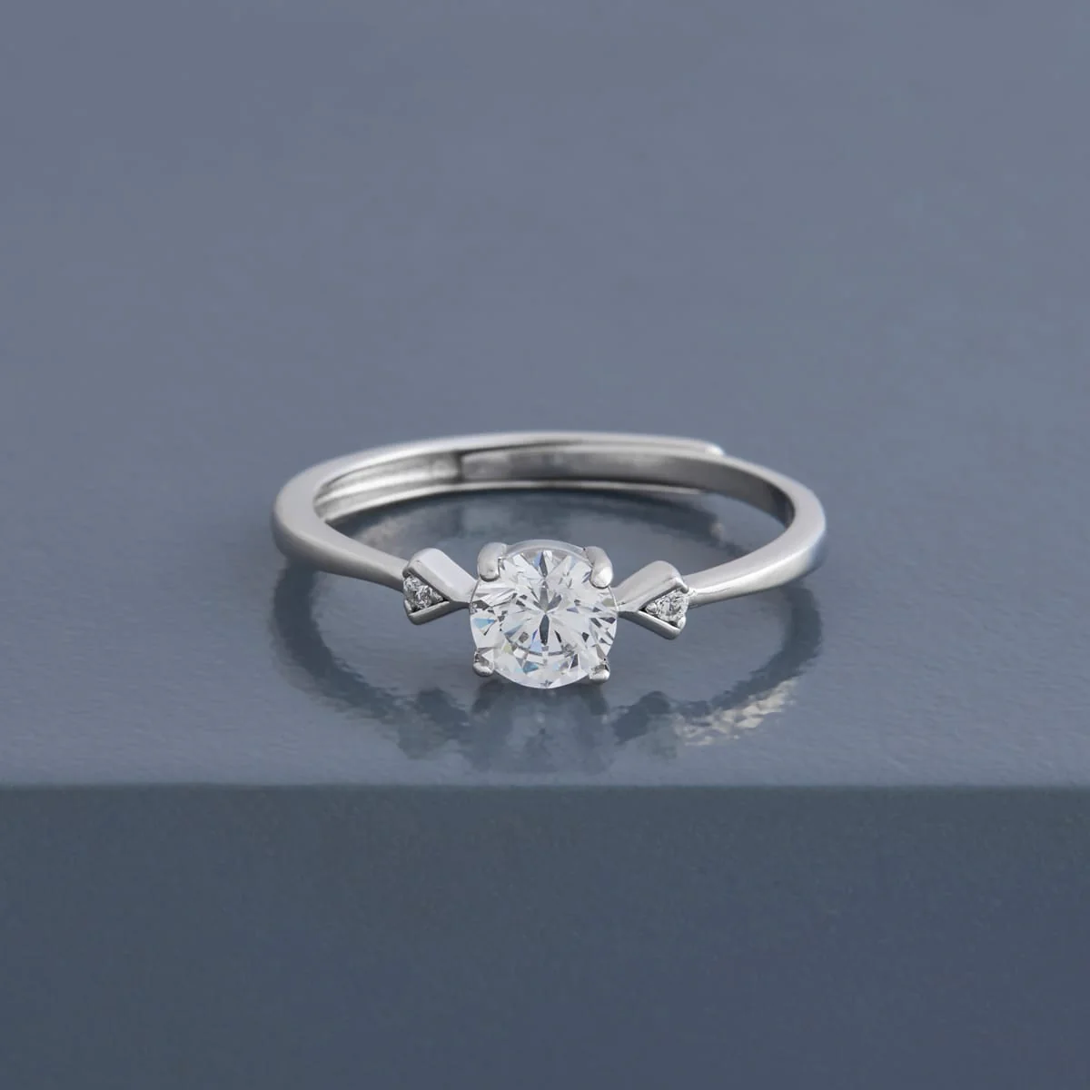 92.5 Silver Finger Ring 194886 - Image 6