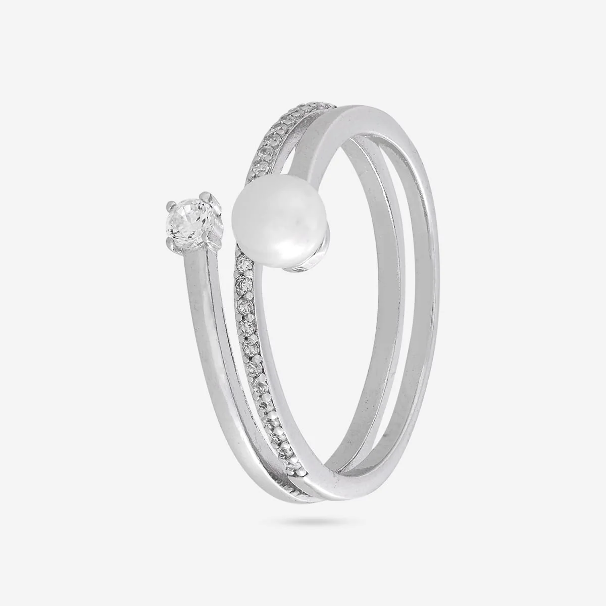 92.5 Silver Finger Ring 194891 - Image 5