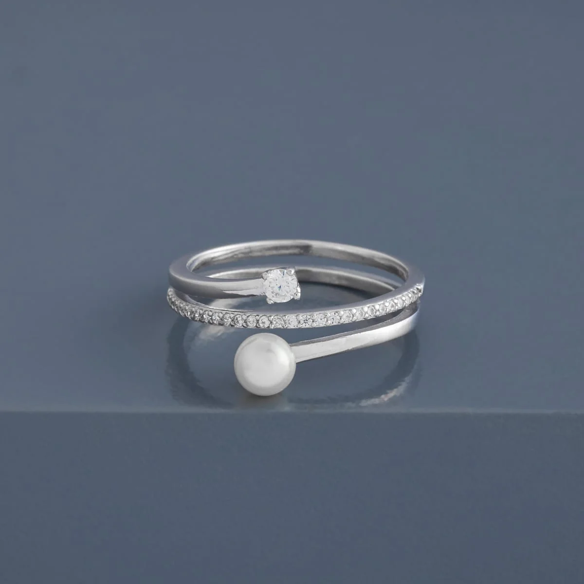 92.5 Silver Finger Ring 194891 - Image 6