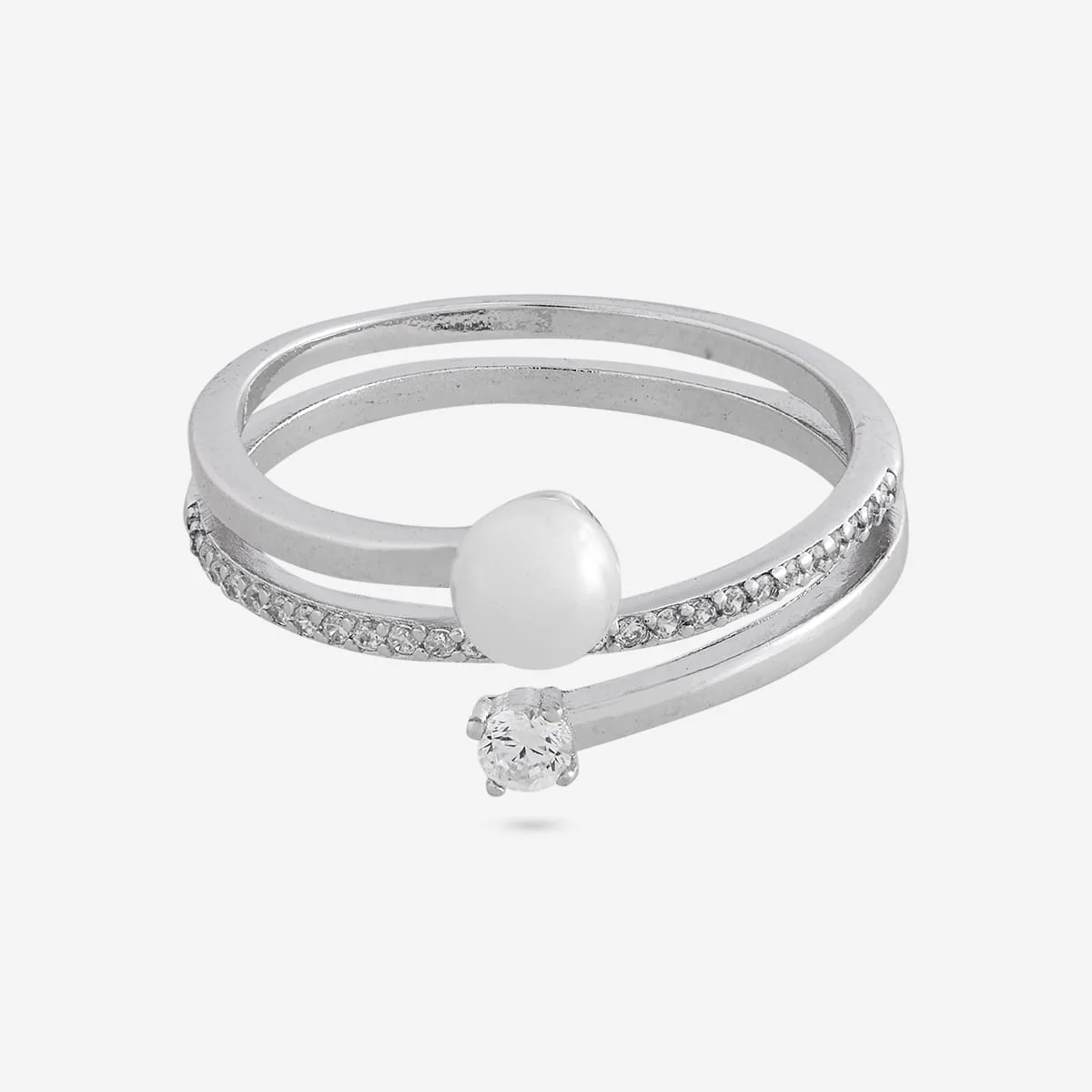 92.5 Silver Finger Ring 194891 - Image 7