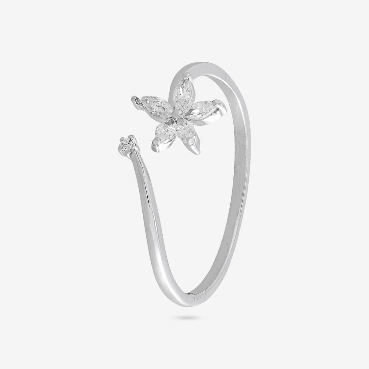 92.5 Silver Finger Ring 194894 - Image 5