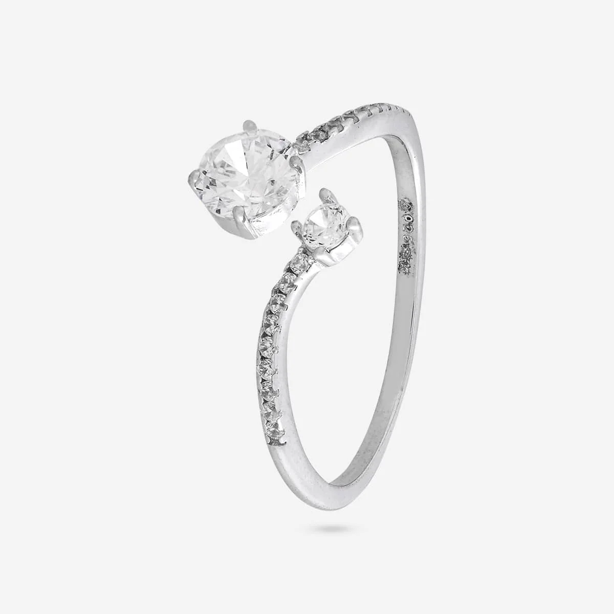 92.5 Silver Finger Ring 194898 - Image 5