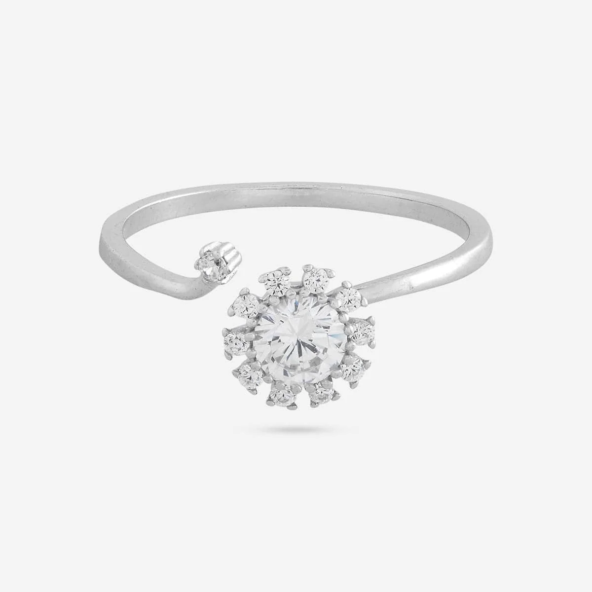 92.5 Silver Finger Ring 194901 - Image 7