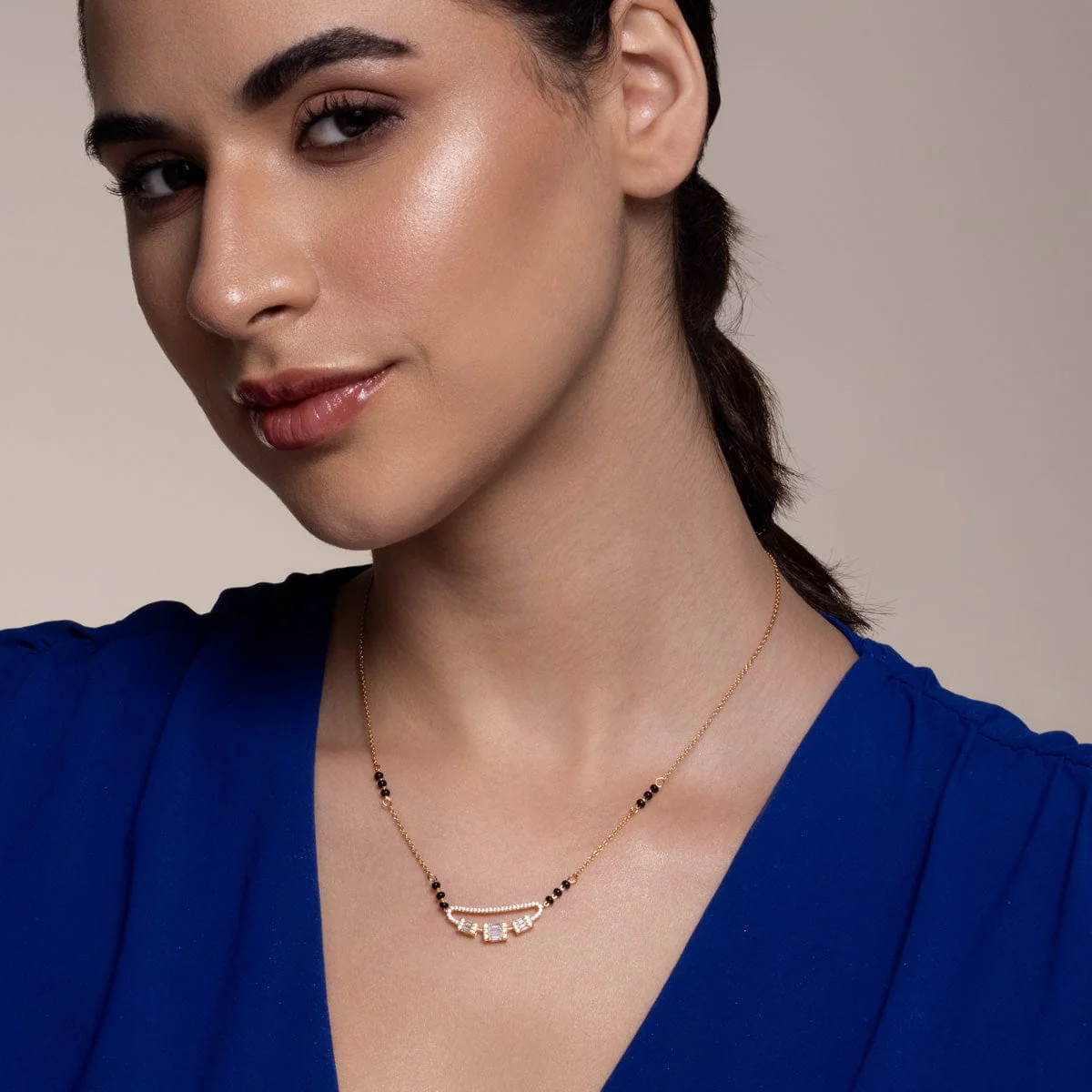92.5 Silver Mangalsutra 190466 - Image 3