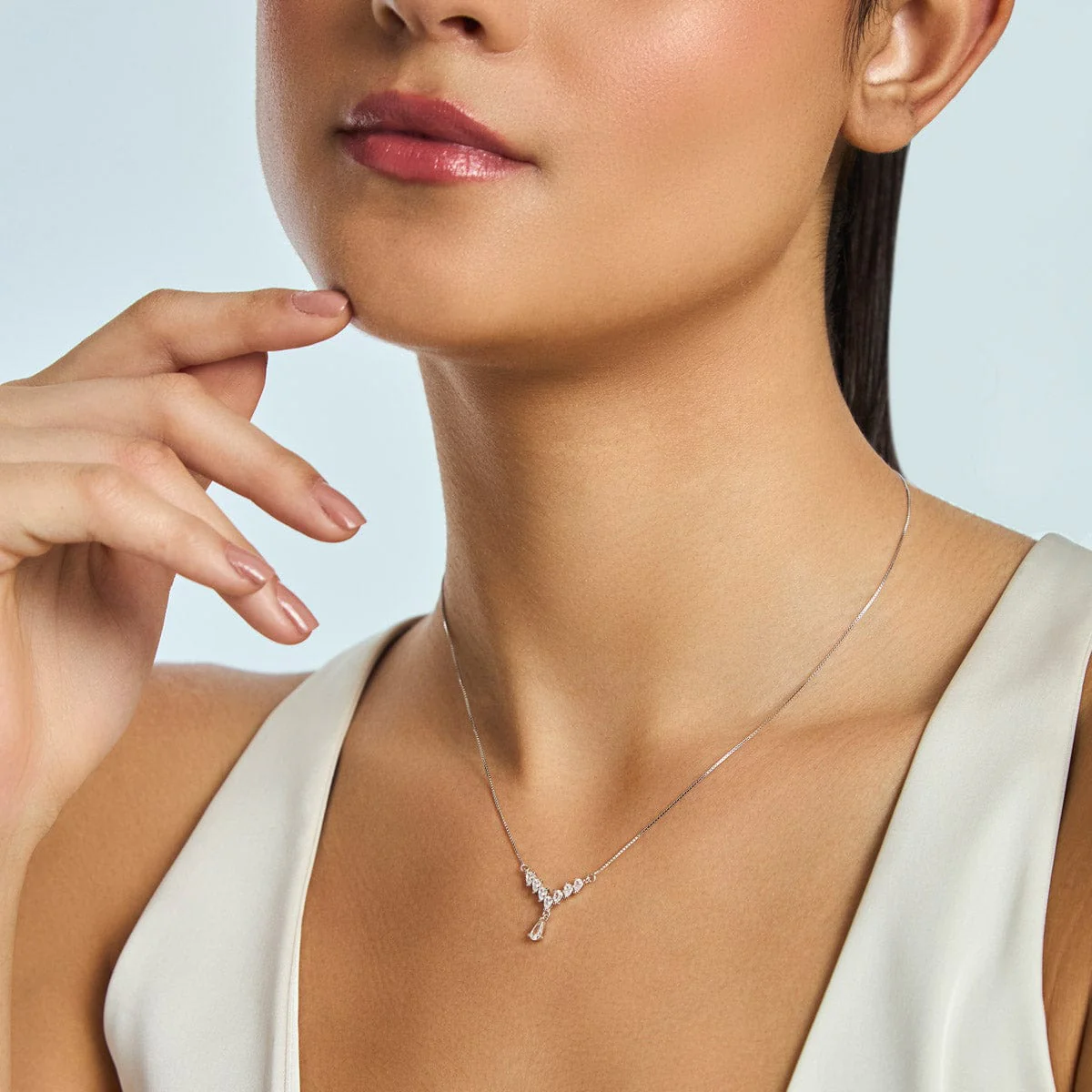 92.5 Silver Necklace 168099 - Image 3