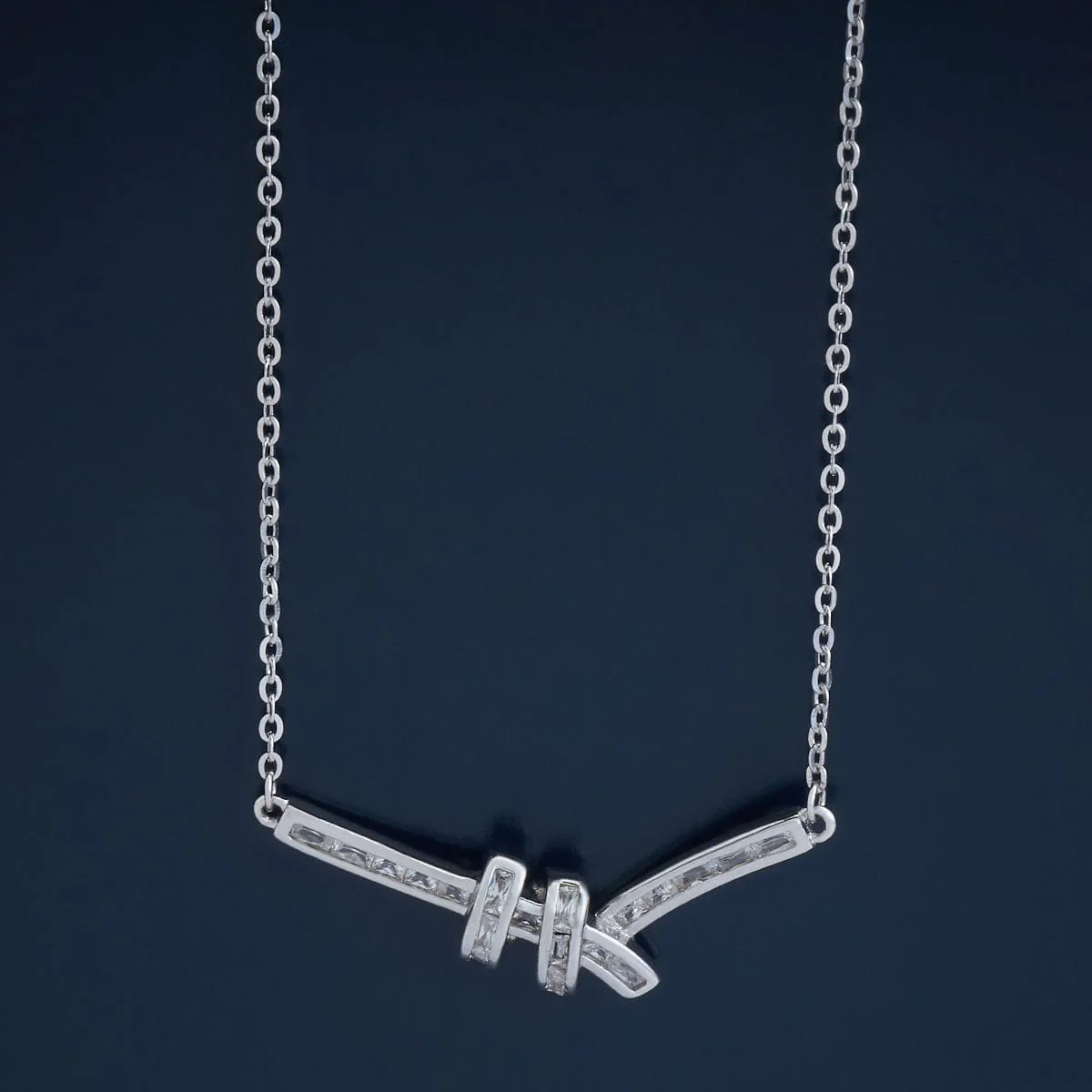 92.5 Silver Necklace 176629 - Image 6