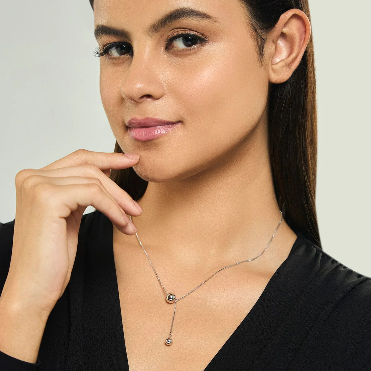 92.5 Silver Necklace 176703 - Image 3