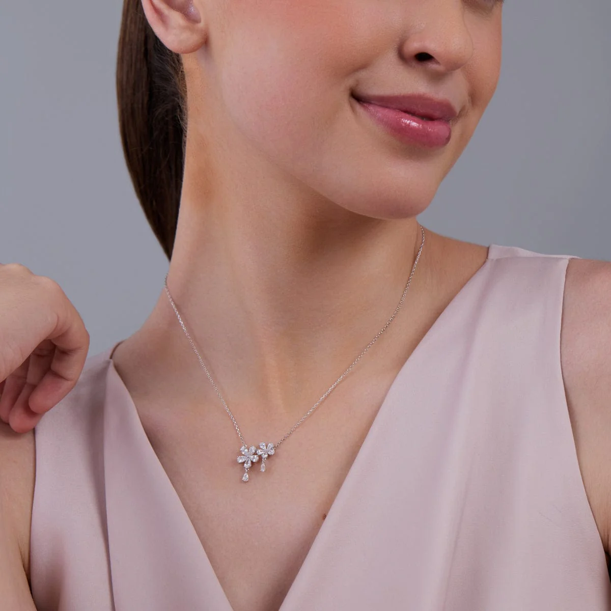 92.5 Silver Necklace 180774 - Image 3