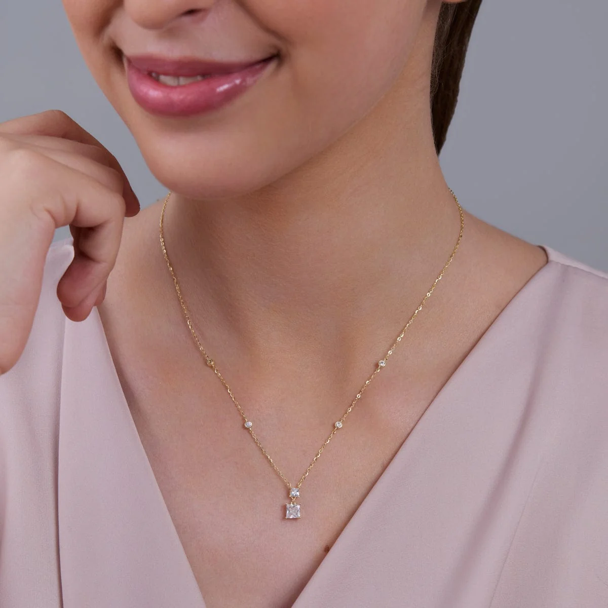 92.5 Silver Necklace 180783 - Image 3