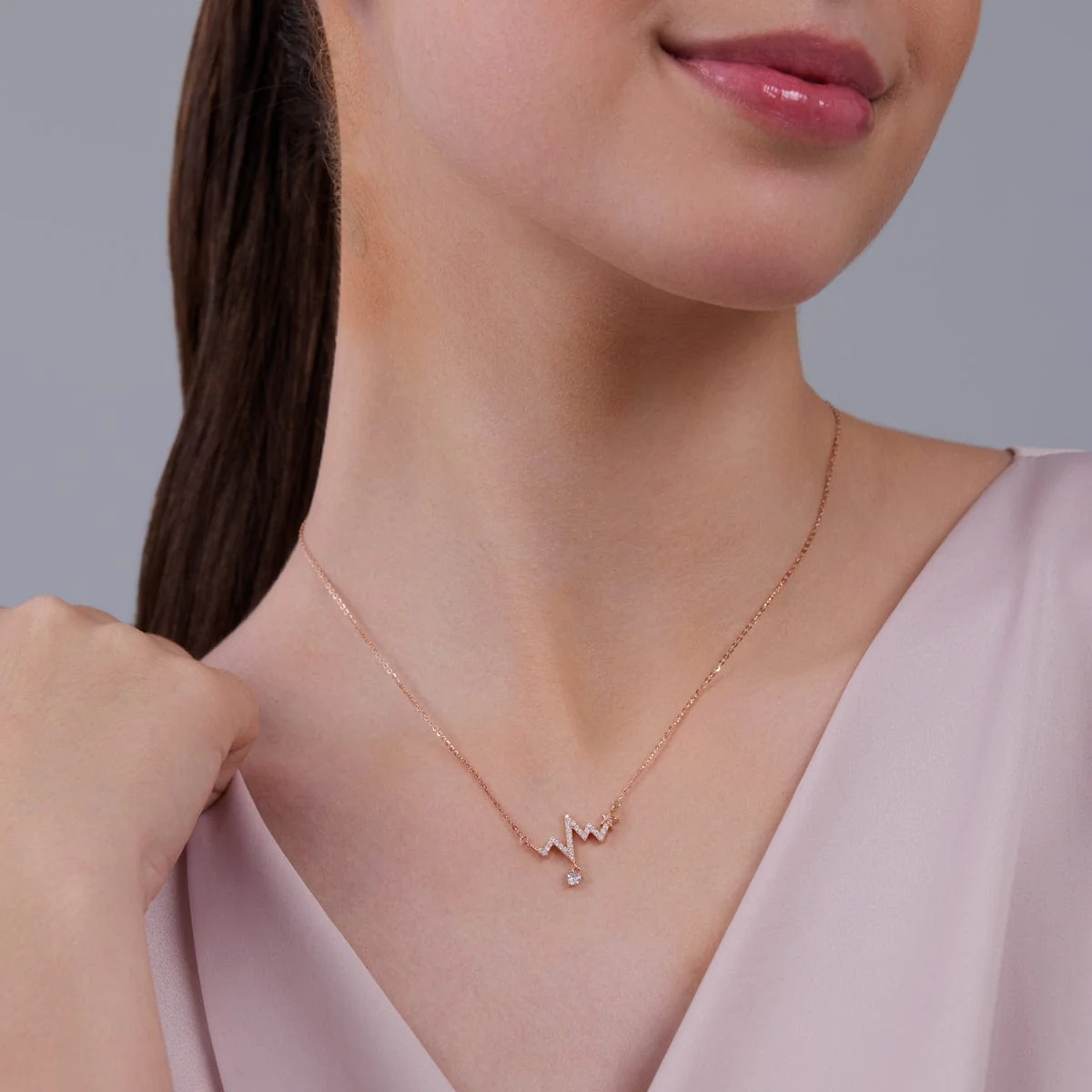 92.5 Silver Necklace 180790 - Image 3