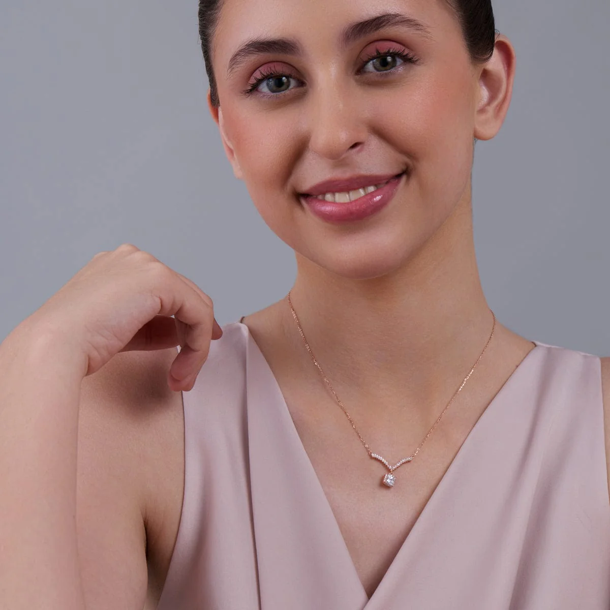 92.5 Silver Necklace 180879 - Image 3