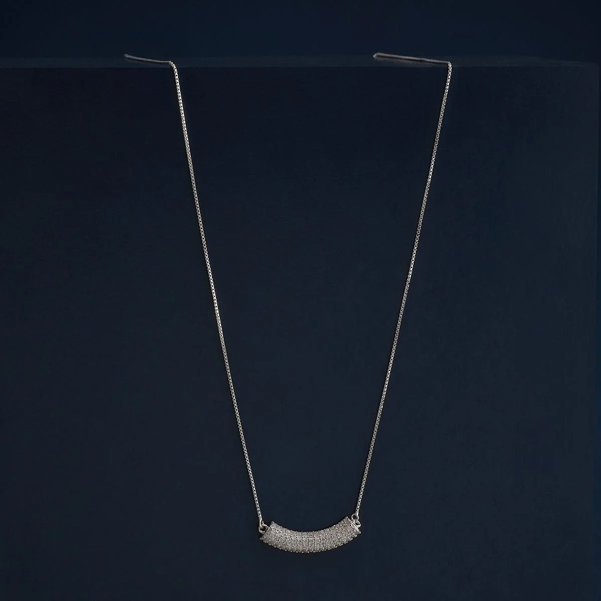 92.5 Silver Necklace 183002 - Image 2