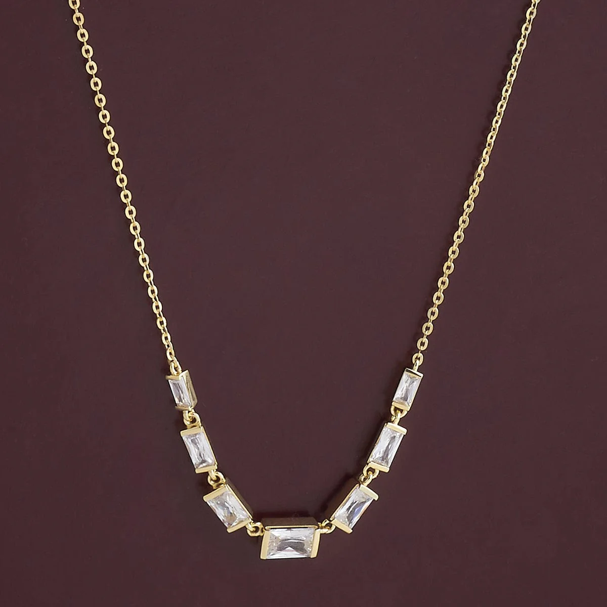 92.5 Silver Necklace 183007 - Image 5