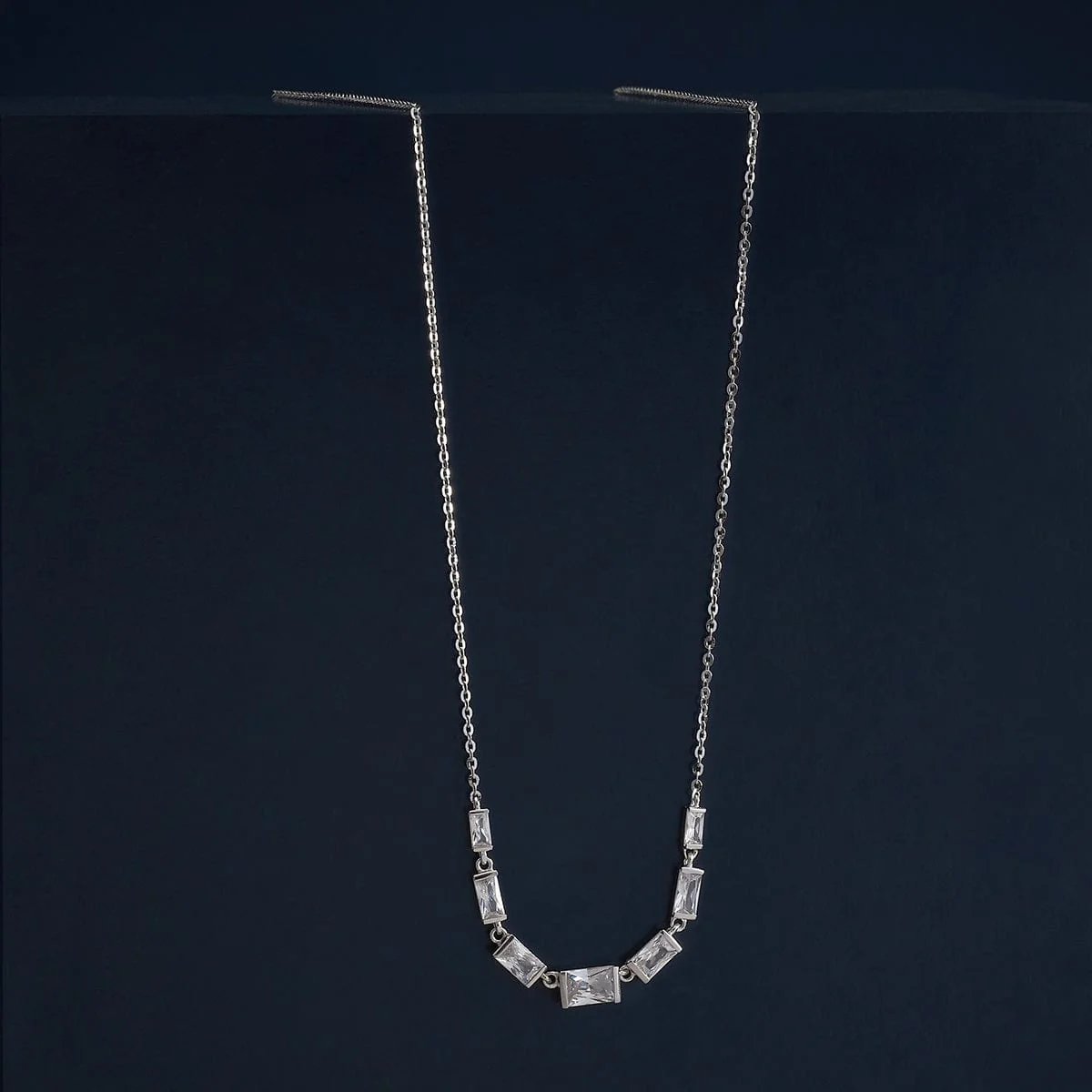 92.5 Silver Necklace 183007 - Image 6