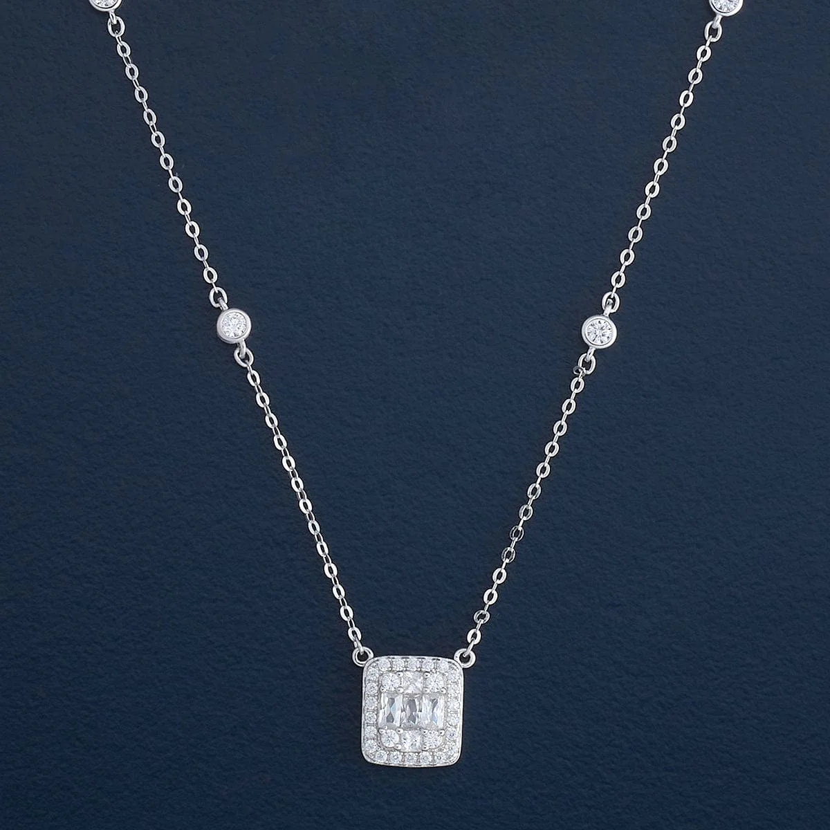 92.5 Silver Necklace 183039 - Image 3