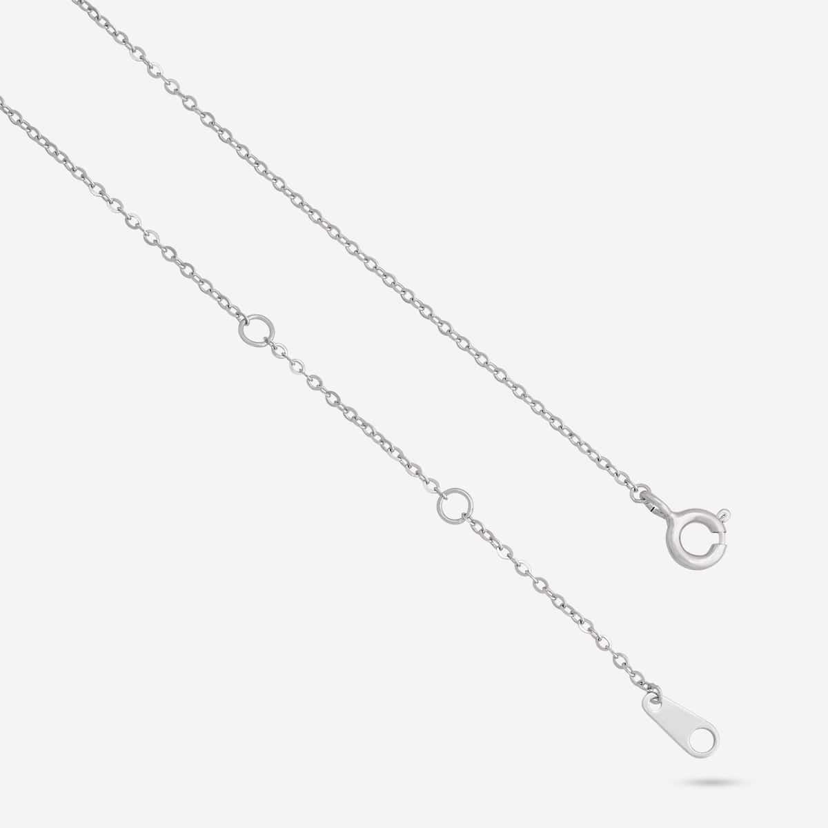 92.5 Silver Necklace 183128 - Image 11