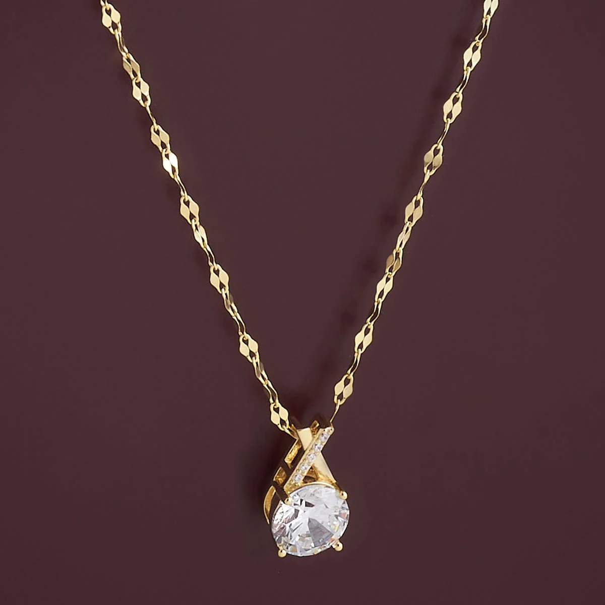 92.5 Silver Necklace 183186 - Image 5