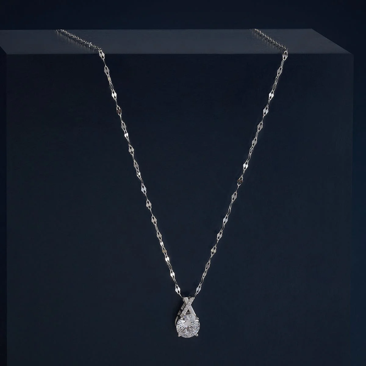 92.5 Silver Necklace 183186 - Image 6