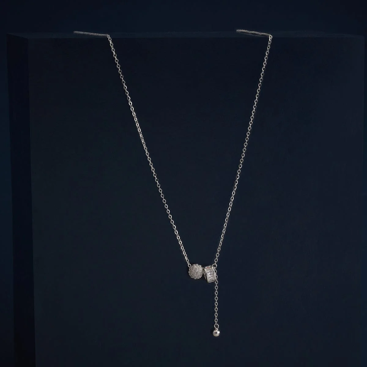 92.5 Silver Necklace 183205 - Image 2