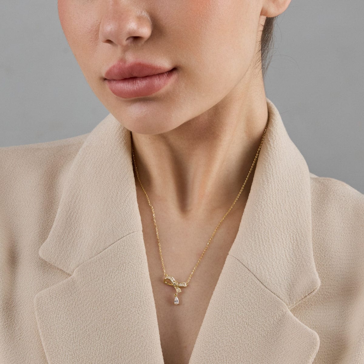 92.5 Silver Necklace 183209 - Image 3