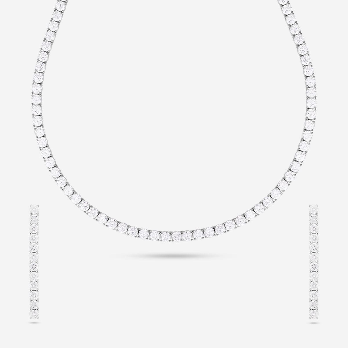 92.5 Silver Necklace 185728 - Image 7