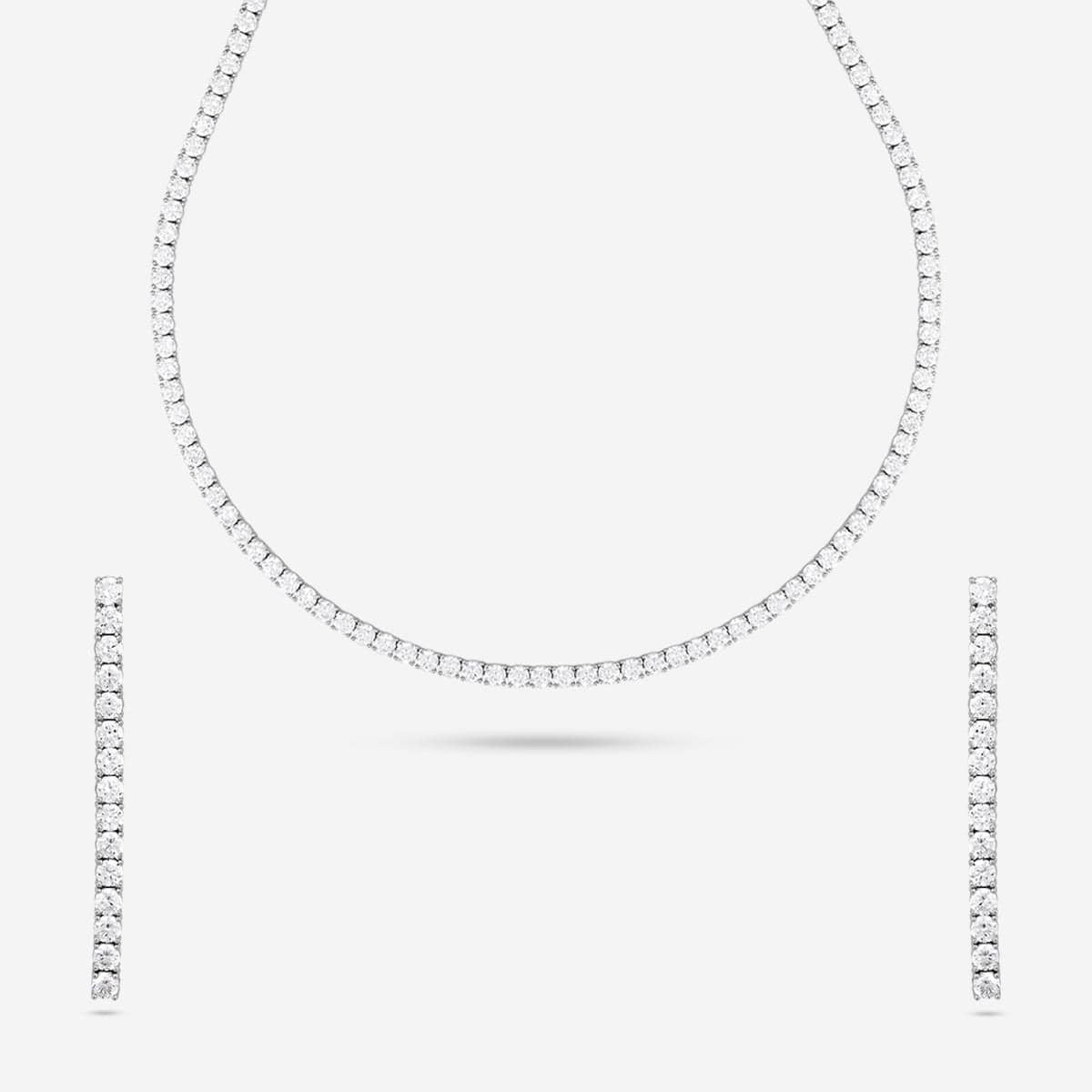 92.5 Silver Necklace 185729 - Image 6