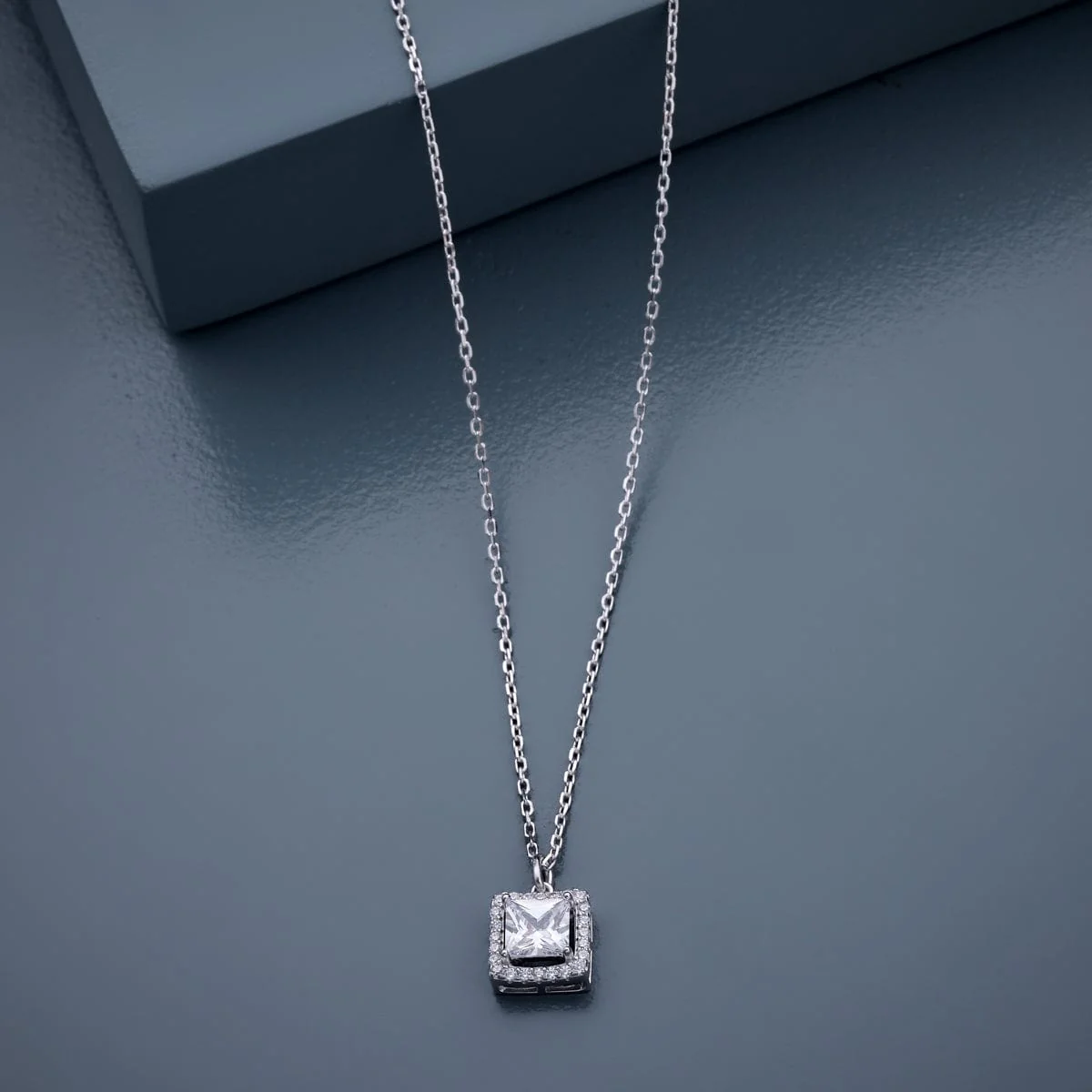 92.5 Silver Necklace 188290 - Image 2