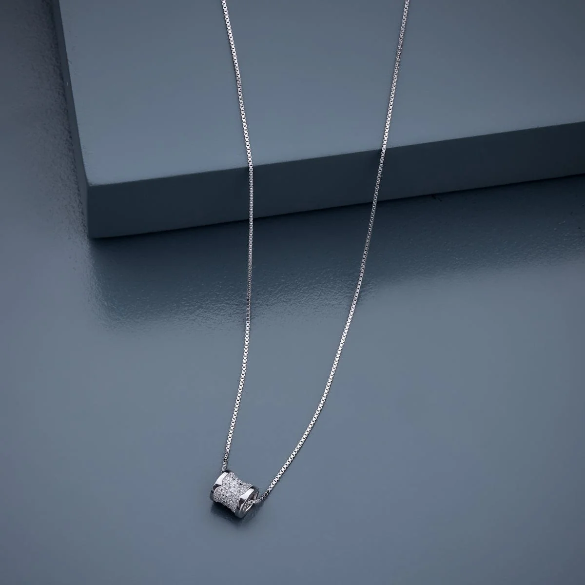 92.5 Silver Necklace 188296 - Image 2