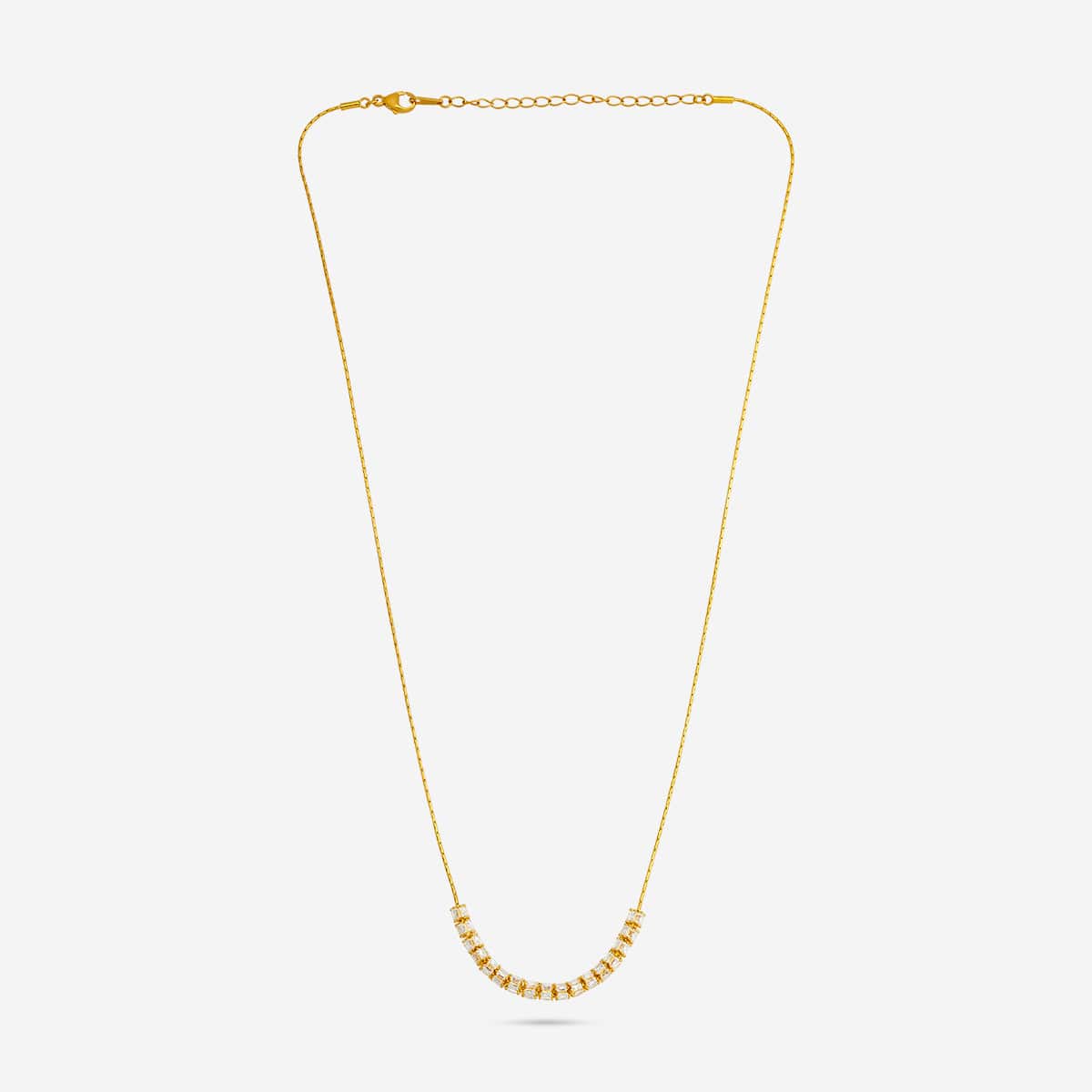 92.5 Silver Necklace 188301 - Image 3