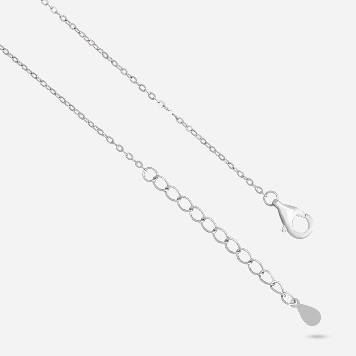 92.5 Silver Necklace 191351 - Image 11