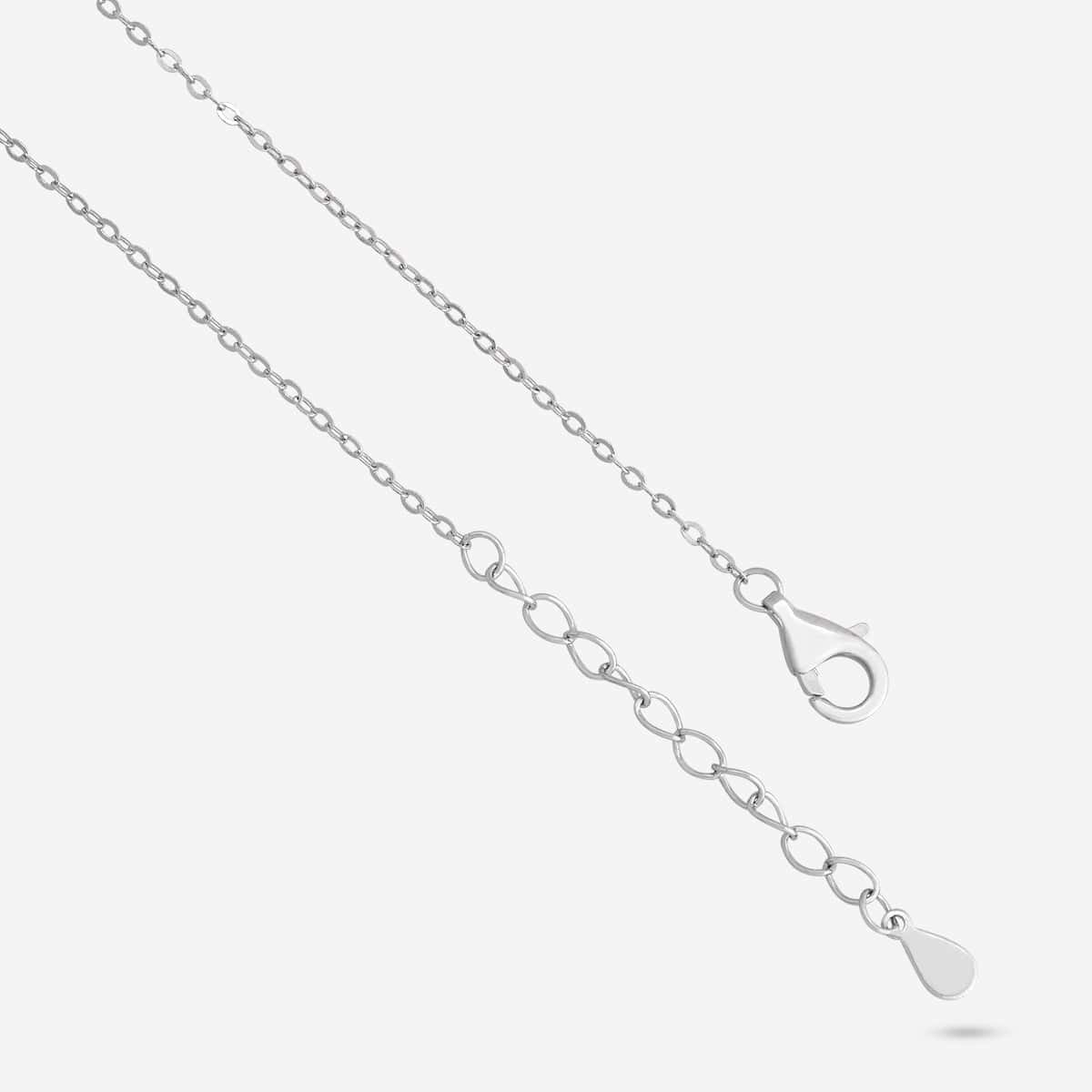 92.5 Silver Necklace 191352 - Image 11