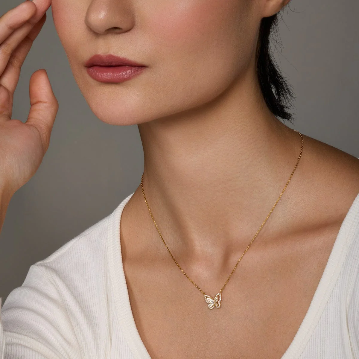 92.5 Silver Necklace 191365 - Image 3