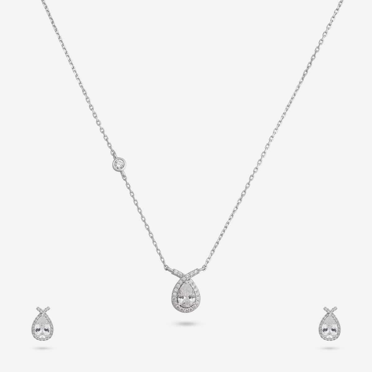 92.5 Silver Necklace 191389 - Image 7