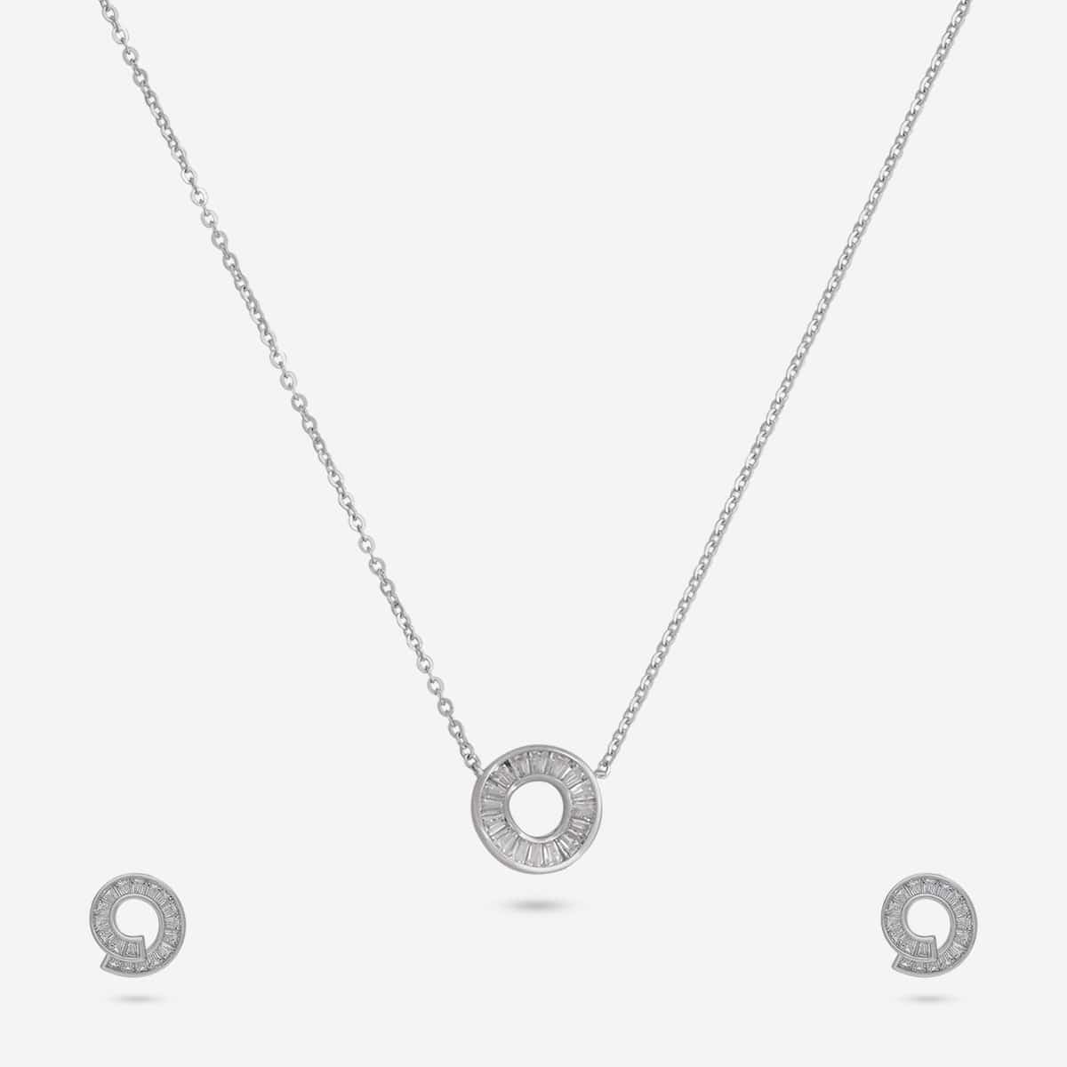 92.5 Silver Necklace 191390 - Image 6
