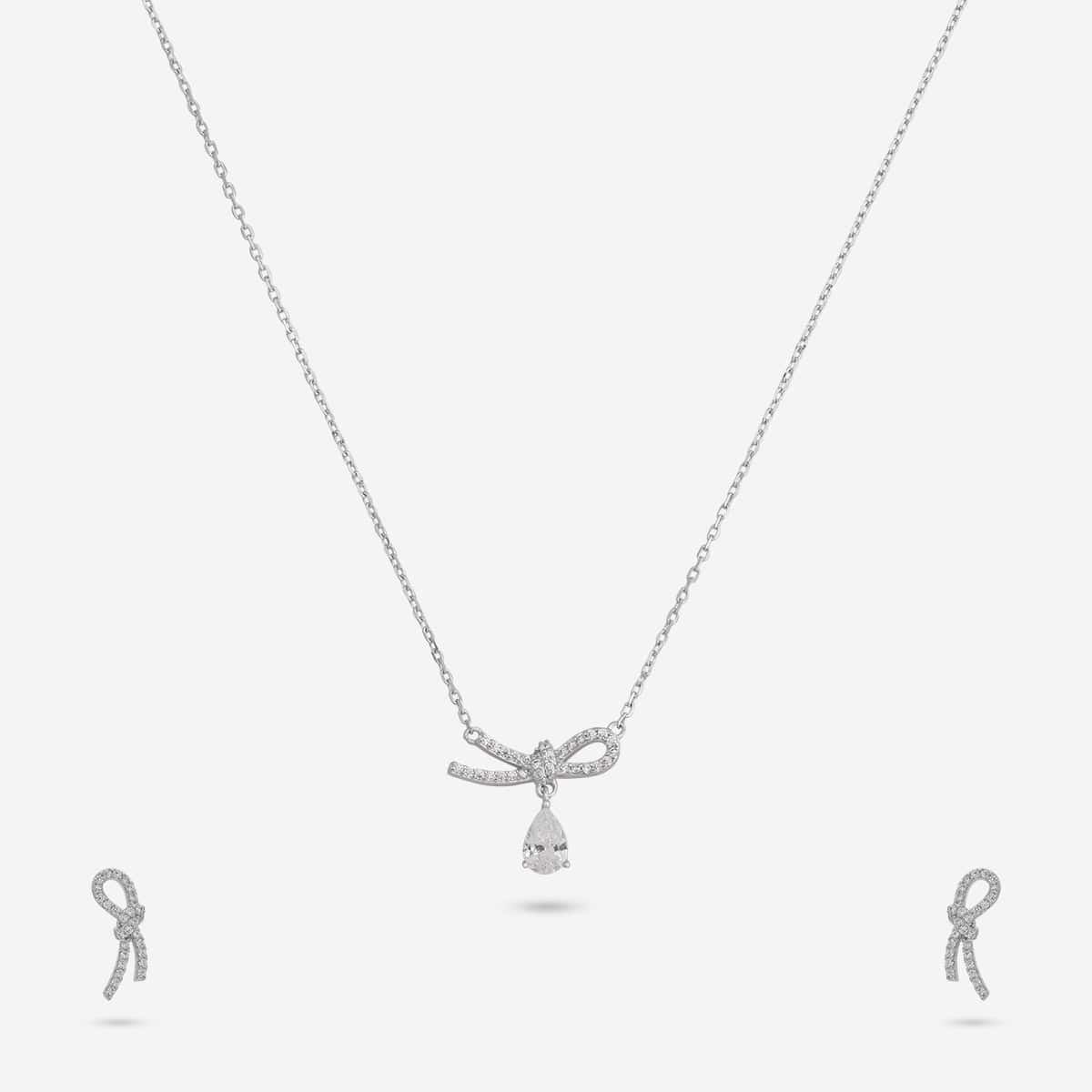 92.5 Silver Necklace 191392 - Image 7
