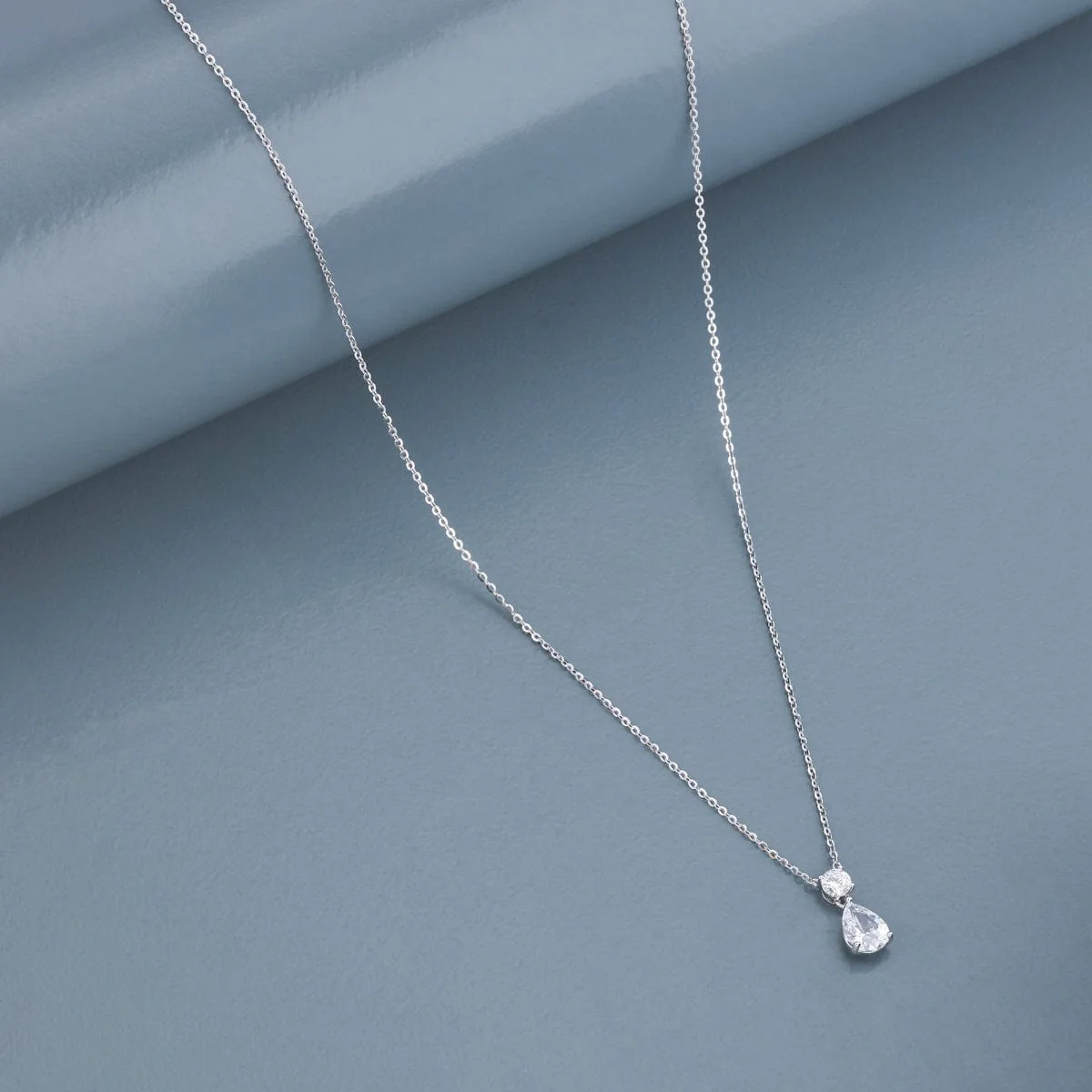 92.5 Silver Pendant with Chain 191485 - Image 2
