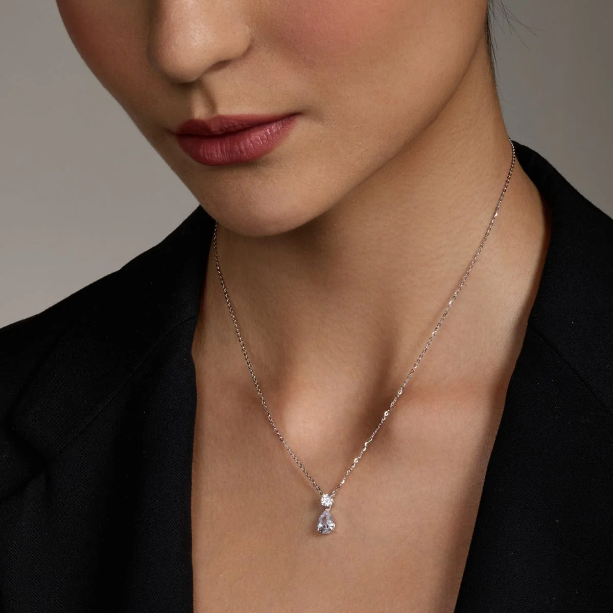 92.5 Silver Pendant with Chain 191485 - Image 3