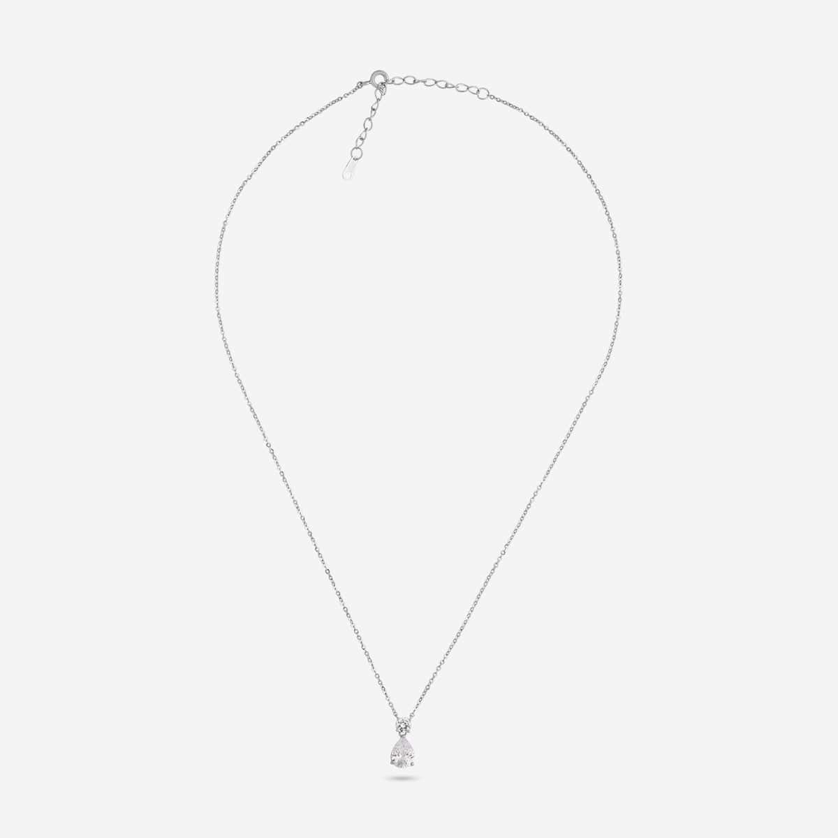 92.5 Silver Pendant with Chain 191485 - Image 4
