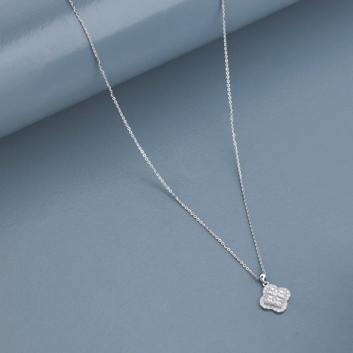 92.5 Silver Pendant with Chain 191487 - Image 2
