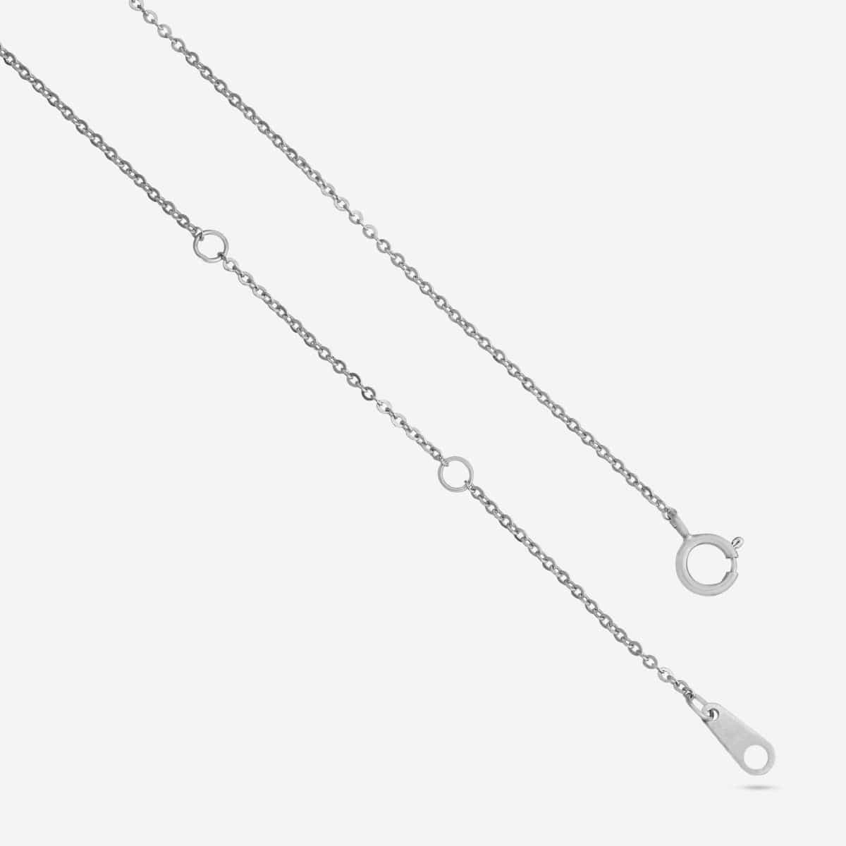 92.5 Silver Pendant with Chain 191487 - Image 5