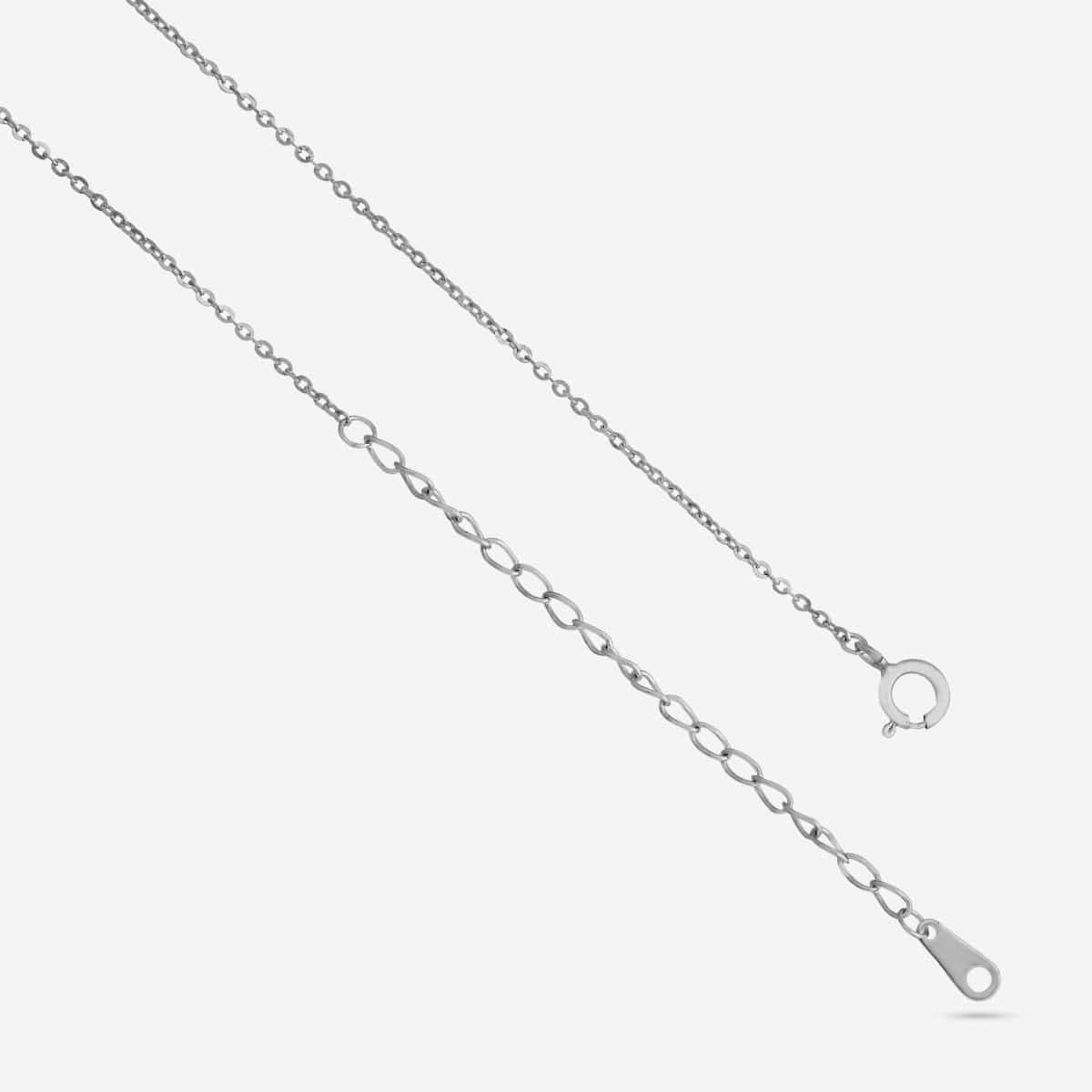 92.5 Silver Necklace 191488 - Image 5
