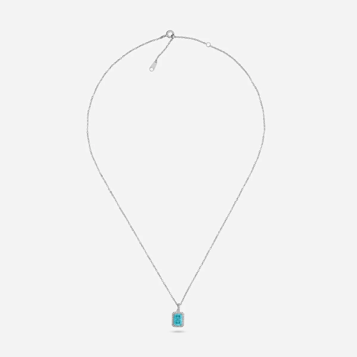 92.5 Silver Pendant with Chain 191506 - Image 12