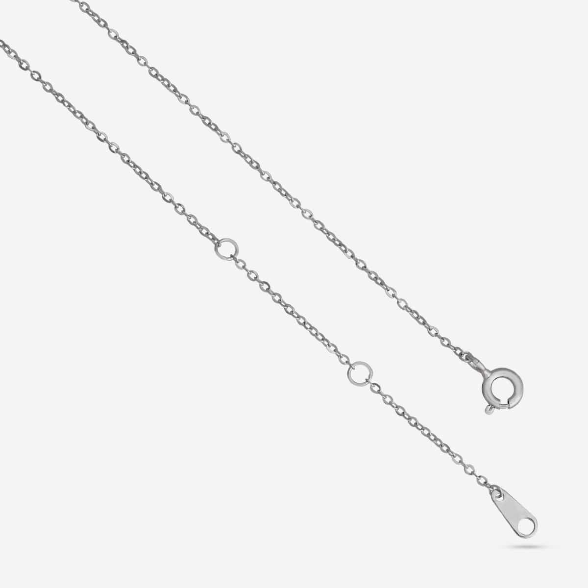 92.5 Silver Pendant with Chain 191506 - Image 13