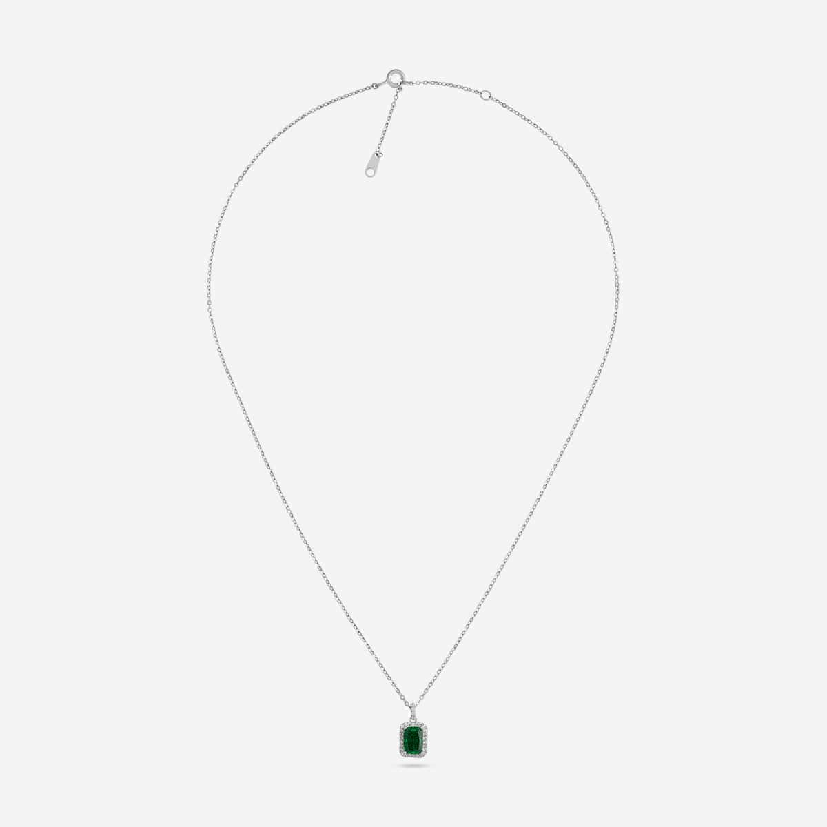 92.5 Silver Pendant with Chain 191506 - Image 3
