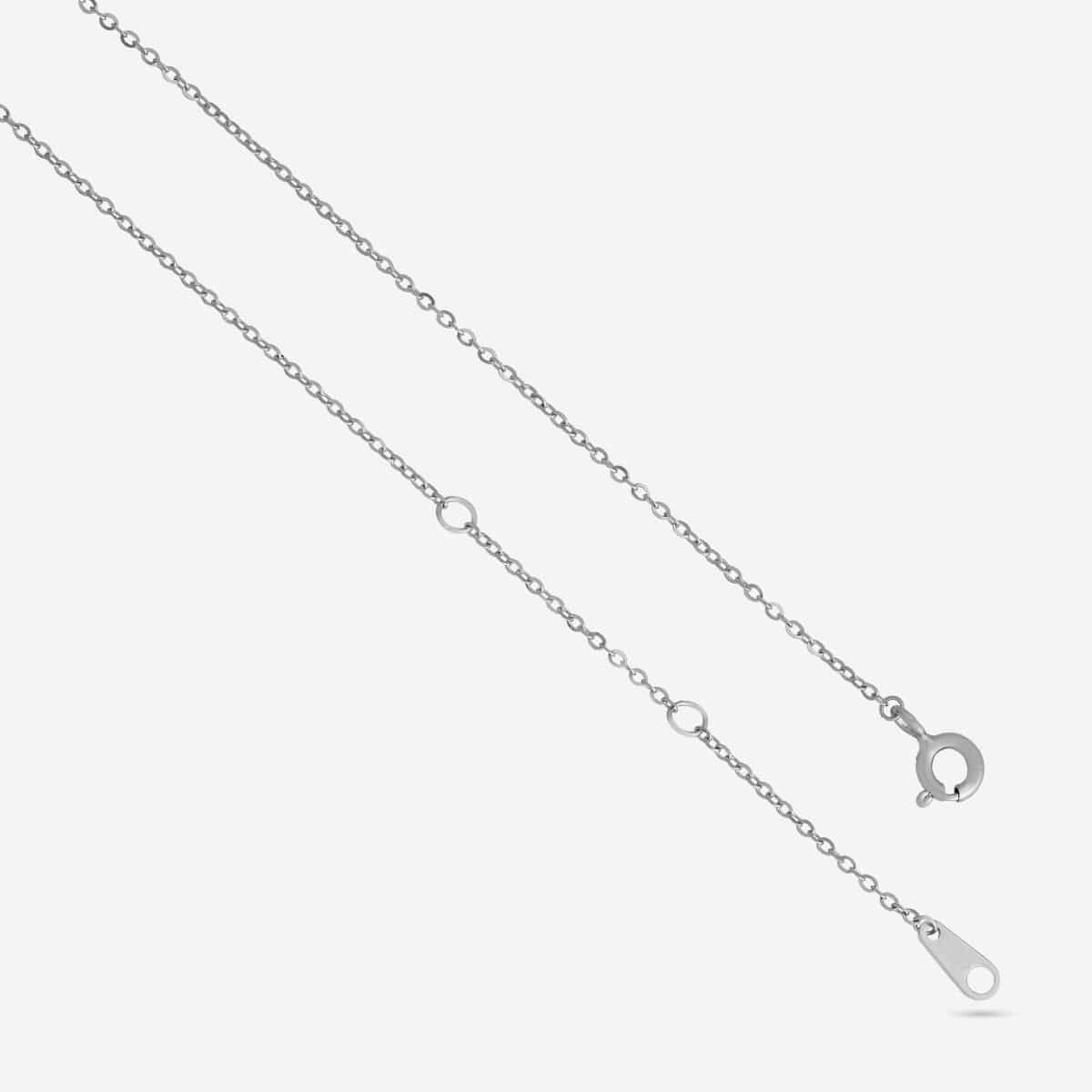 92.5 Silver Pendant with Chain 191506 - Image 4