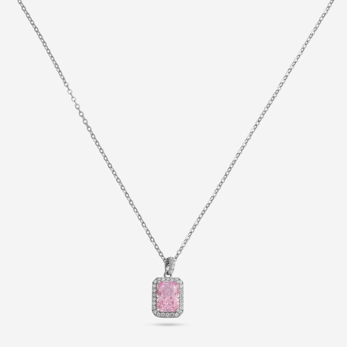 92.5 Silver Pendant with Chain 191506 - Image 5
