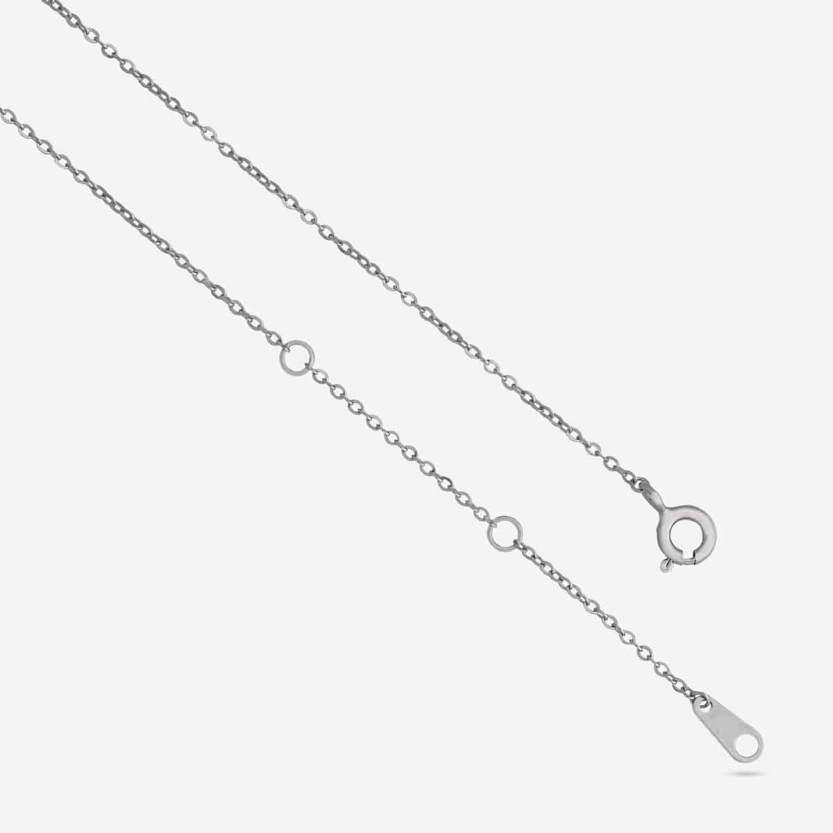92.5 Silver Pendant with Chain 191506 - Image 8