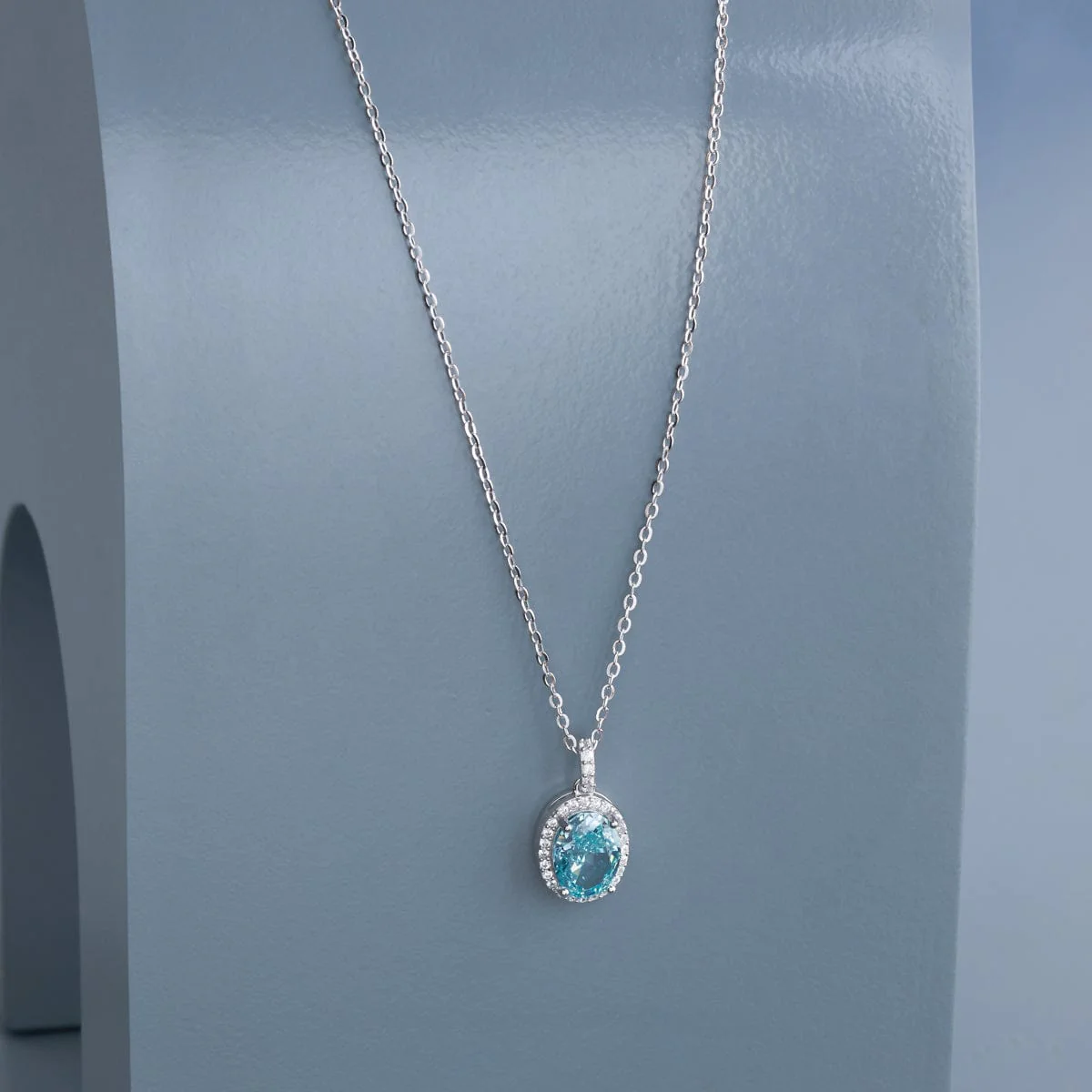 92.5 Silver Pendant with Chain 191507 - Image 11