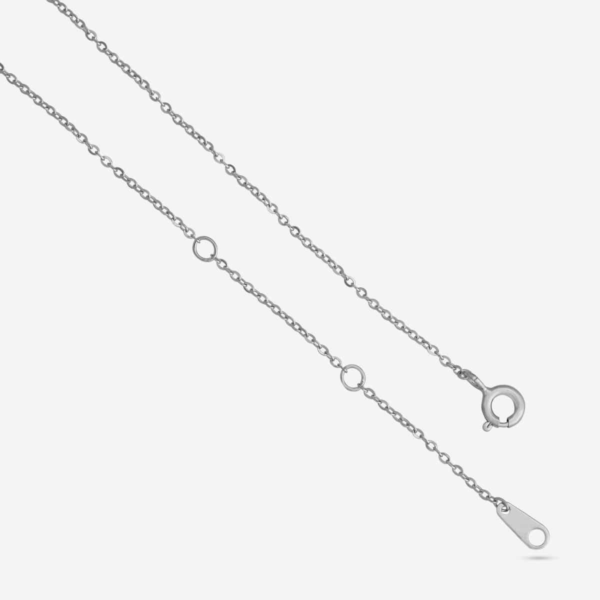 92.5 Silver Pendant with Chain 191507 - Image 13