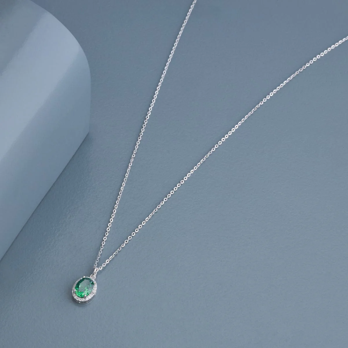 92.5 Silver Pendant with Chain 191507 - Image 2